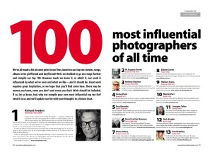 Los 100 fotógrafos más influyentes de todos los tiempos